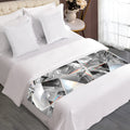 Diamond Artwork Print Bed Runner