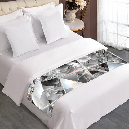 Diamond Artwork Print Bed Runner