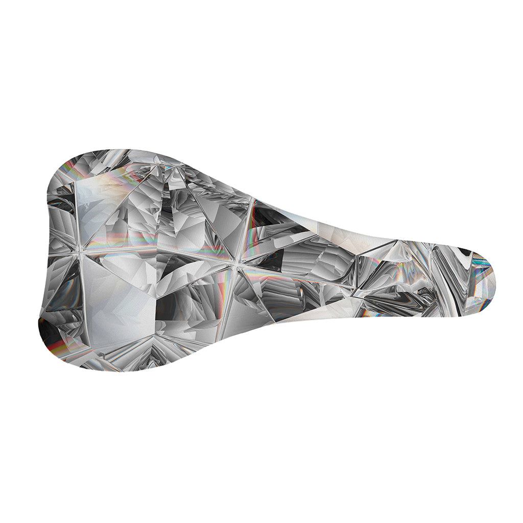 Diamond Artwork Print Bicycle Seat Cover