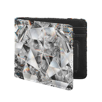 Diamond Artwork Print Bifold Wallet