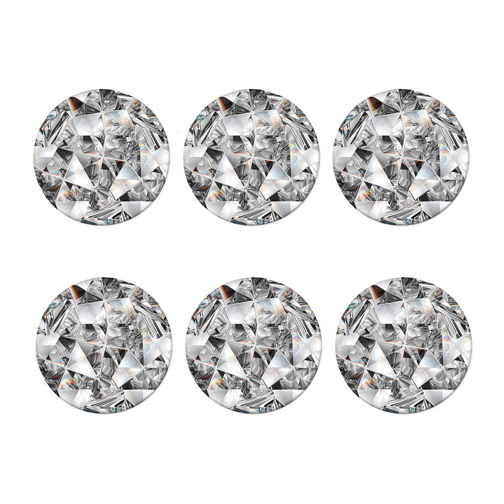 Diamond Artwork Print Coaster Set