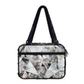Diamond Artwork Print Double Strap Bible Bag