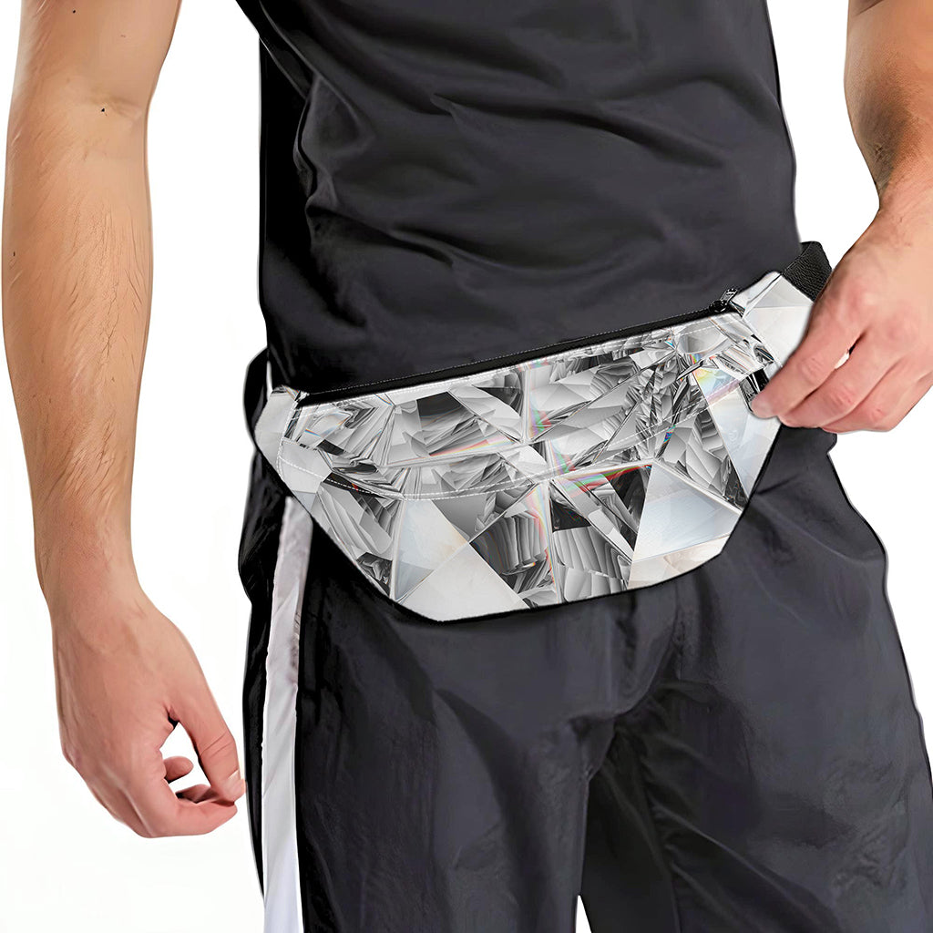 Diamond Artwork Print Fanny Pack