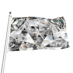 Diamond Artwork Print Flag