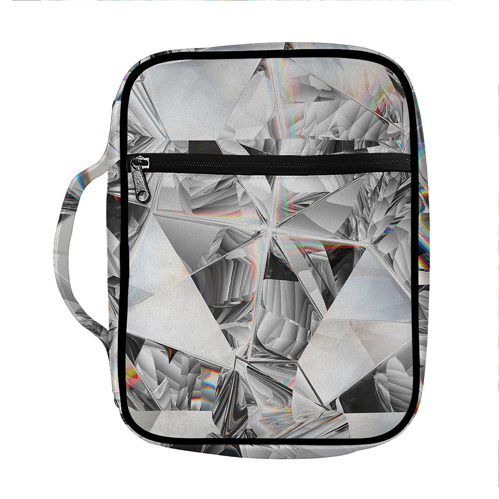 Diamond Artwork Print Front Pocket Bible Bag