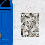 Diamond Artwork Print Garden Flag