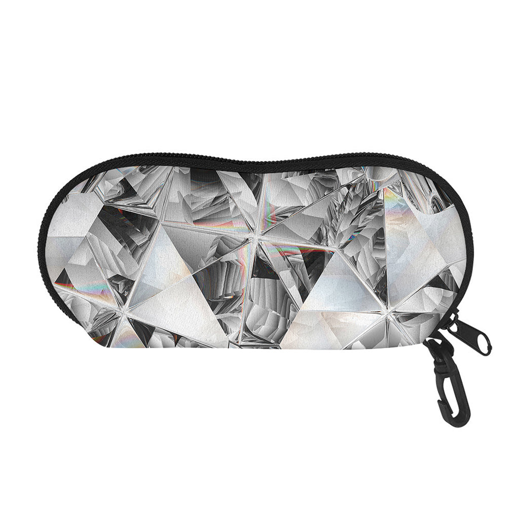 Diamond Artwork Print Glasses Case