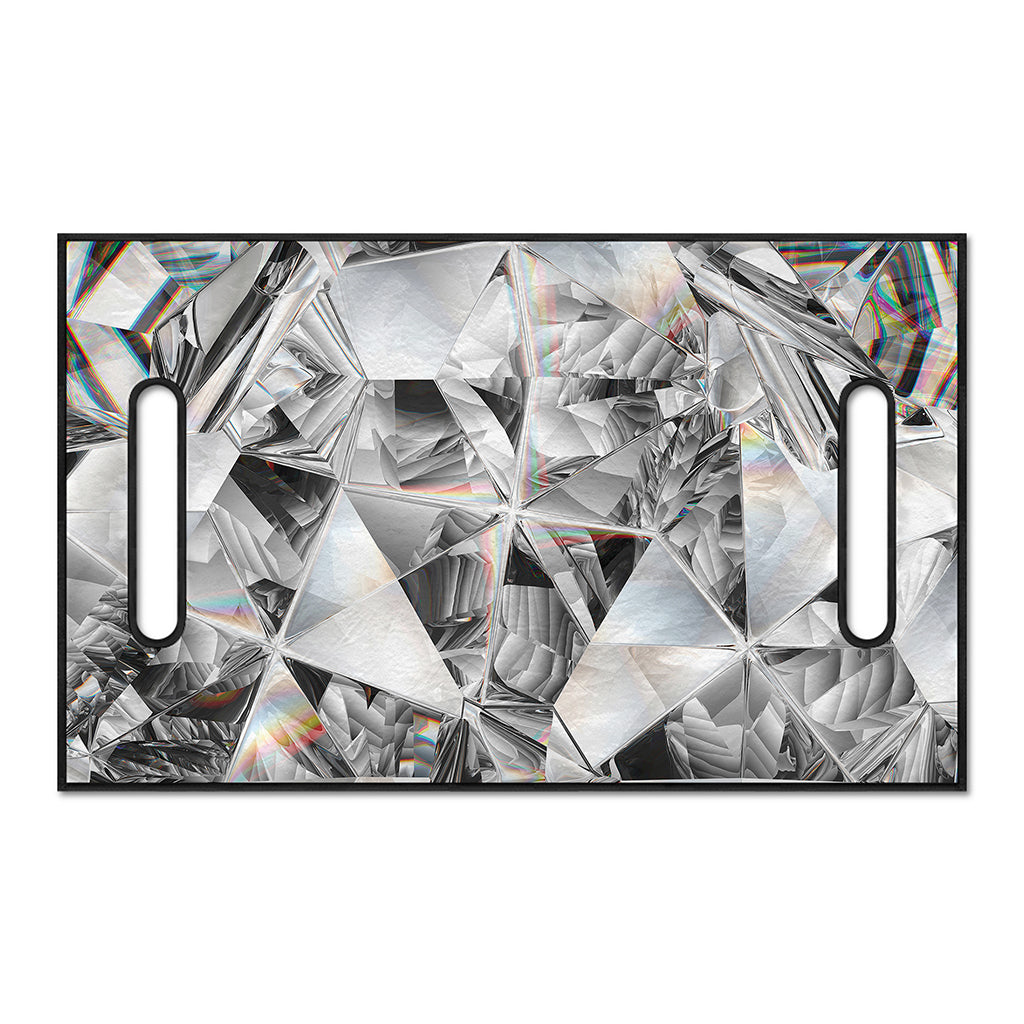 Diamond Artwork Print Golf Cart Seat Cover
