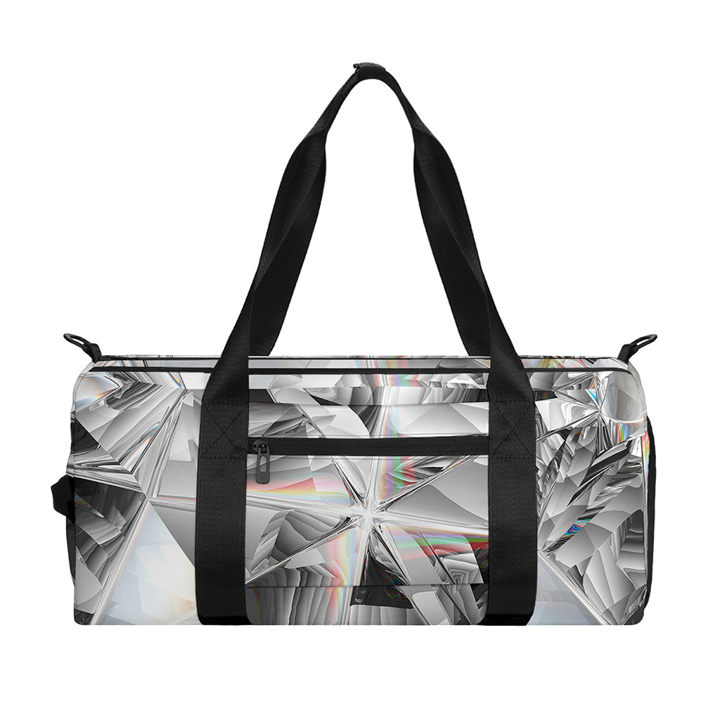 Diamond Artwork Print Gym Bag