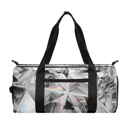Diamond Artwork Print Gym Bag