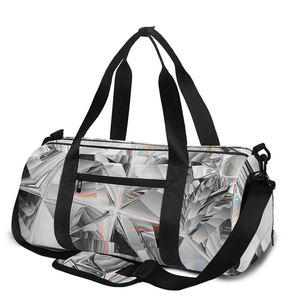 Diamond Artwork Print Gym Bag