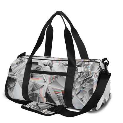 Diamond Artwork Print Gym Bag
