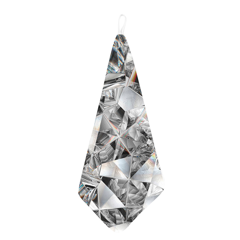 Diamond Artwork Print Hand Towel