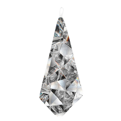 Diamond Artwork Print Hand Towel