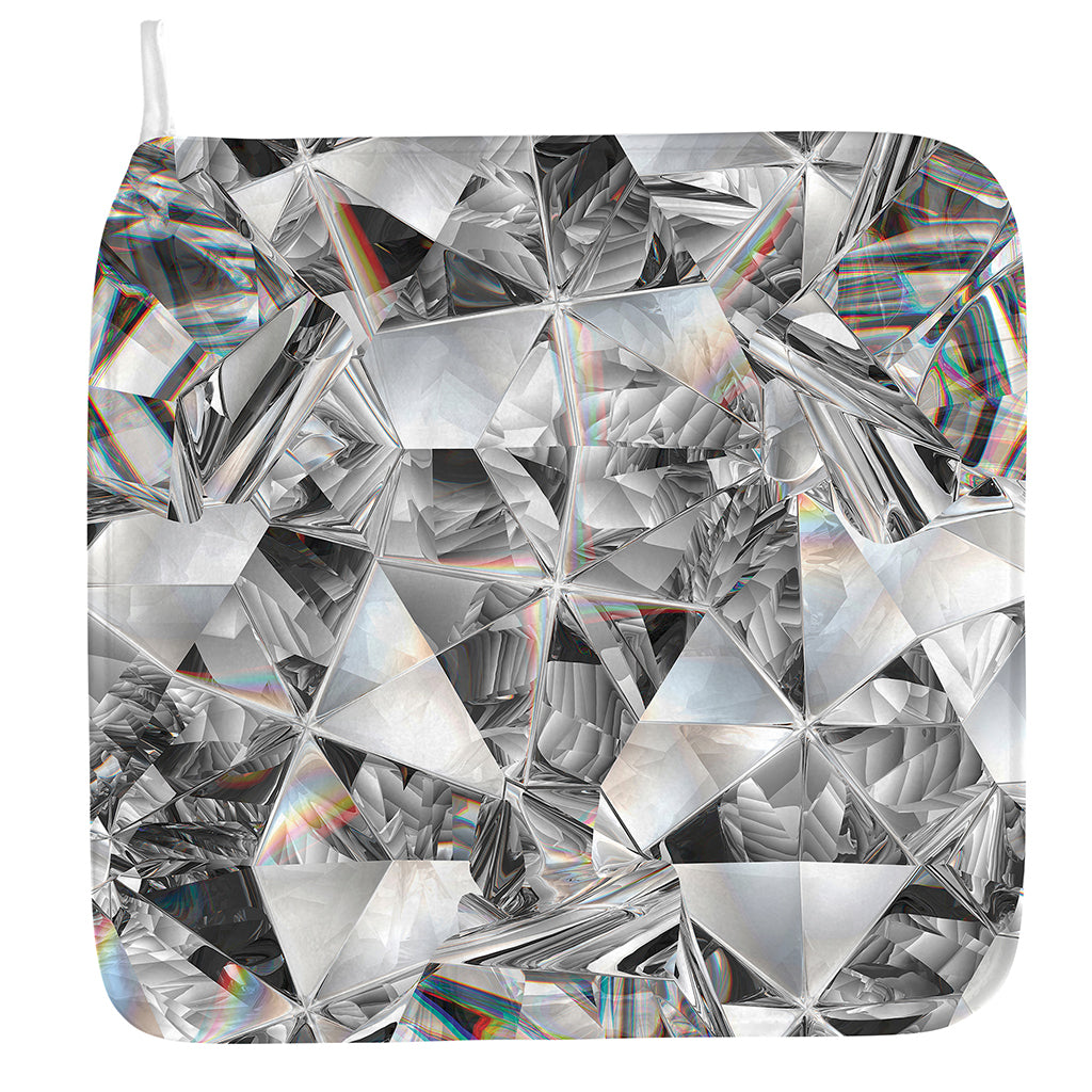 Diamond Artwork Print Hand Towel