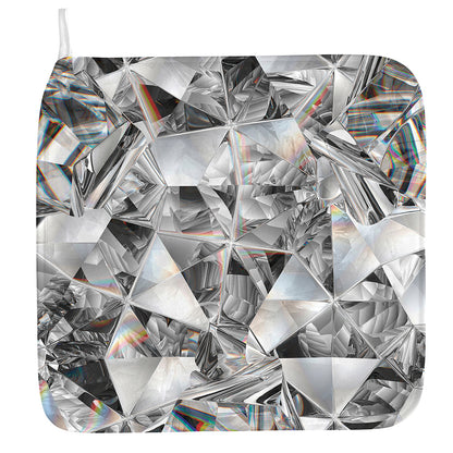 Diamond Artwork Print Hand Towel