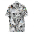 Diamond Artwork Print Hawaiian Shirt