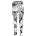Diamond Artwork Print High-Waisted Pocket Leggings