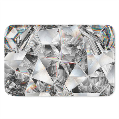 Diamond Artwork Print Indoor Door Mat