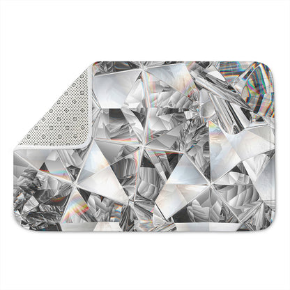 Diamond Artwork Print Indoor Door Mat