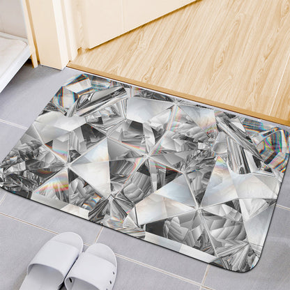 Diamond Artwork Print Indoor Door Mat