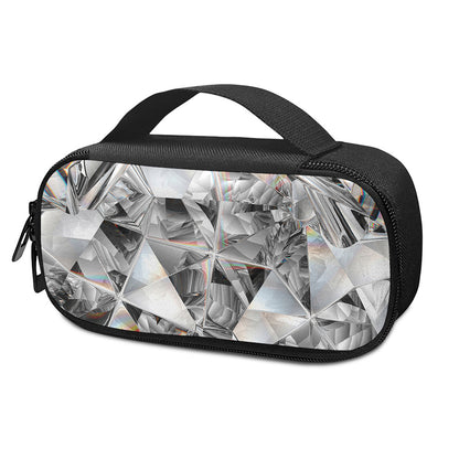 Diamond Artwork Print Insulin Cooler Travel Case
