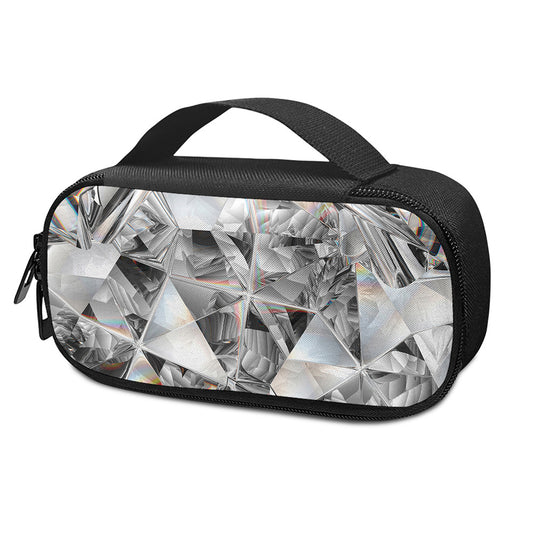 Diamond Artwork Print Insulin Cooler Travel Case