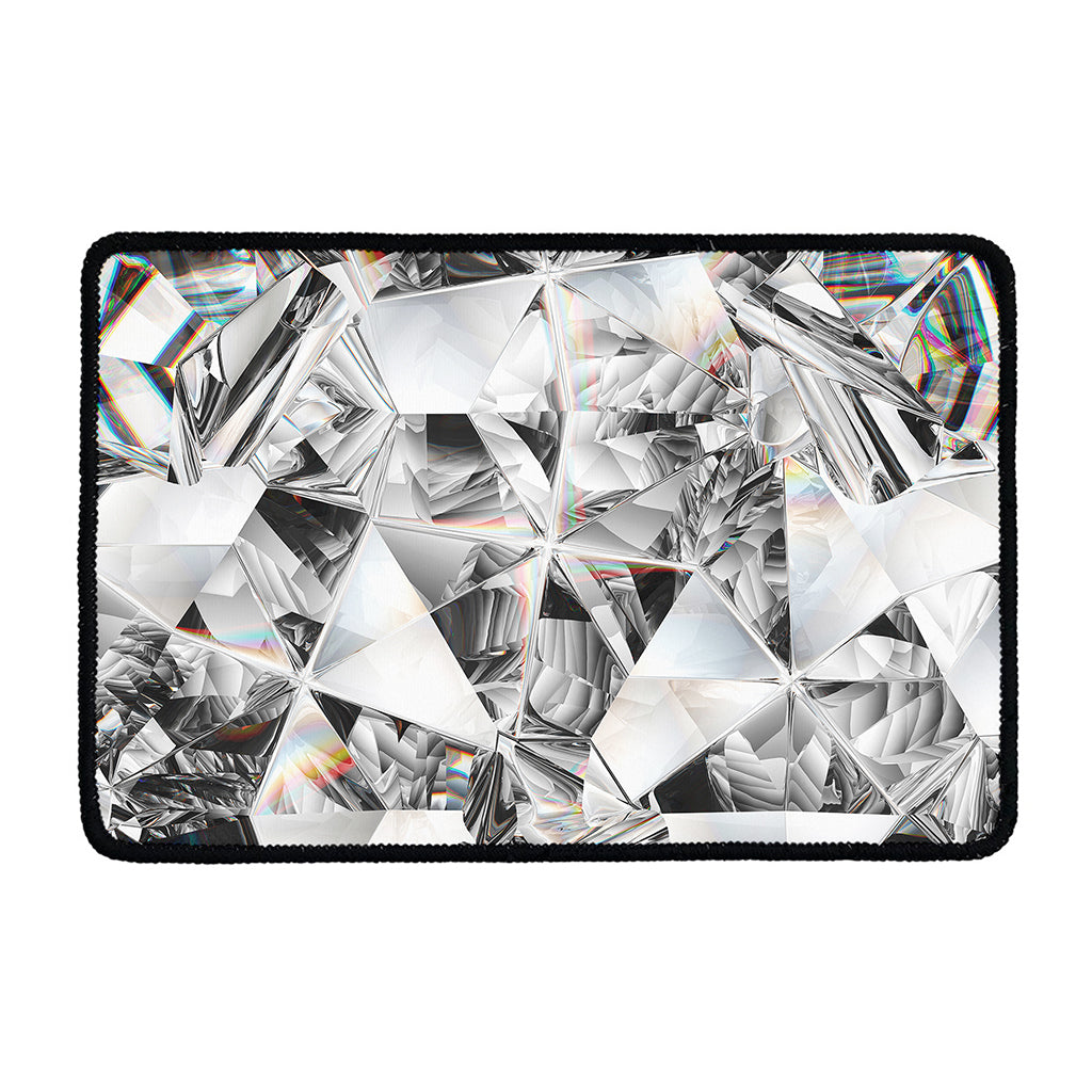 Diamond Artwork Print Kitchen Mat