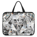 Diamond Artwork Print Laptop Sleeve With Handle