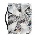 Diamond Artwork Print Leather Bible Cover