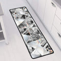 Diamond Artwork Print Long Kitchen Mat