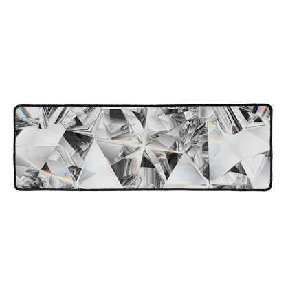 Diamond Artwork Print Long Kitchen Mat