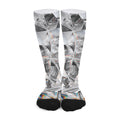 Diamond Artwork Print Long Socks