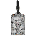Diamond Artwork Print Luggage Tag