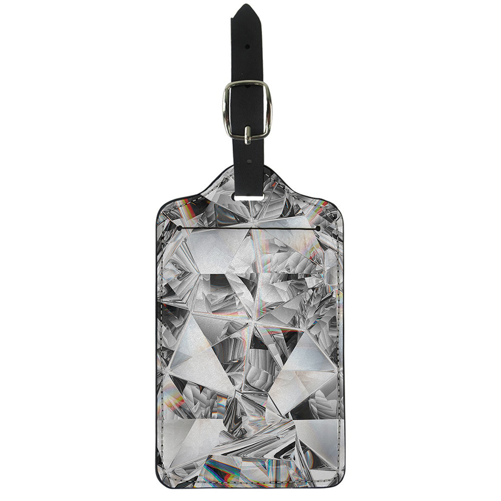 Diamond Artwork Print Luggage Tag