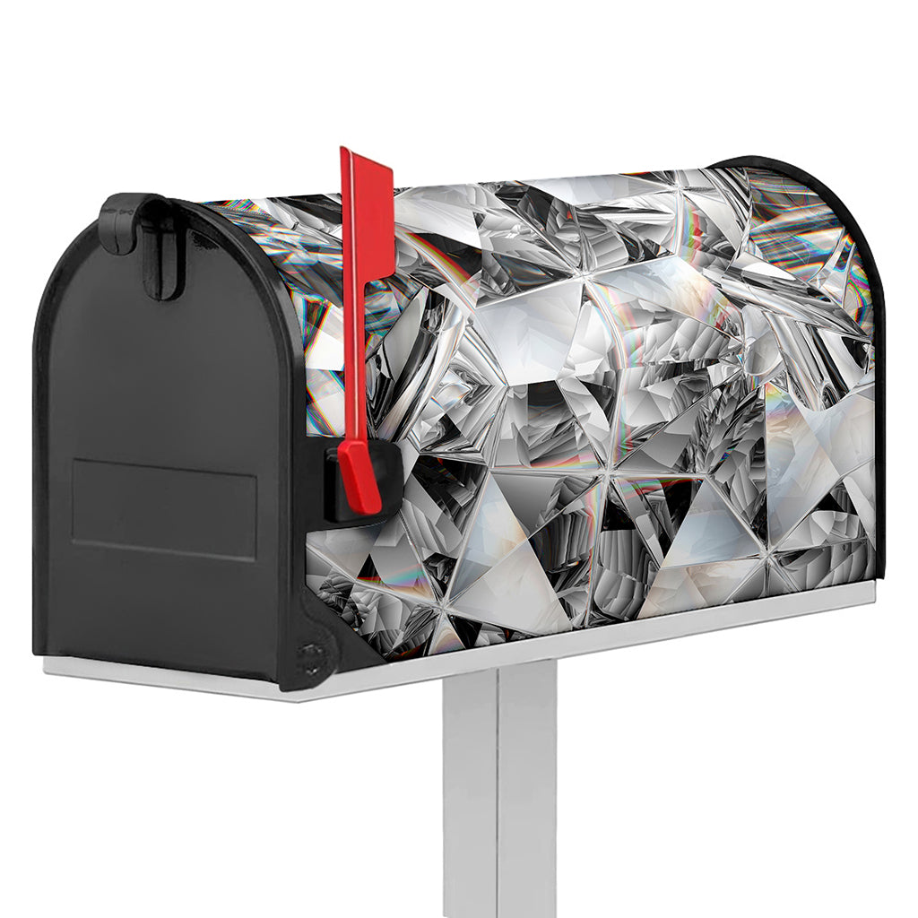 Diamond Artwork Print Mailbox Cover