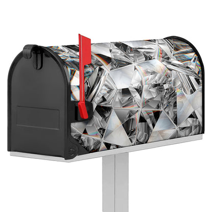 Diamond Artwork Print Mailbox Cover