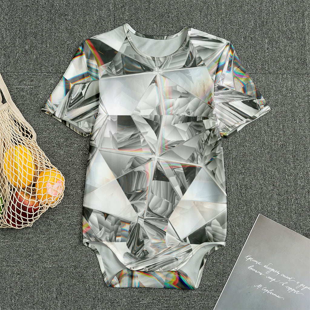 Diamond Artwork Print Men's Bodysuit