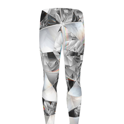 Diamond Artwork Print Men's leggings