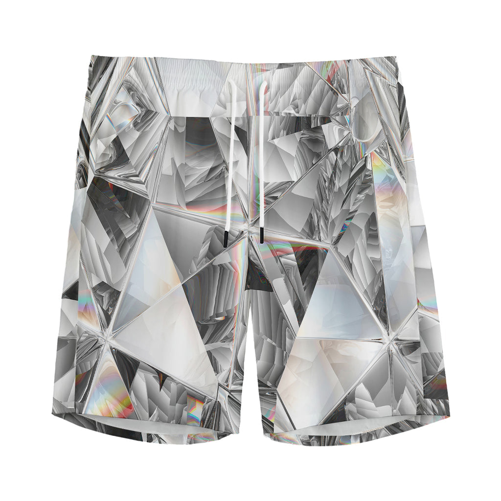 Diamond Artwork Print Men's Sports Shorts