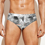 Diamond Artwork Print Men's Swim Briefs