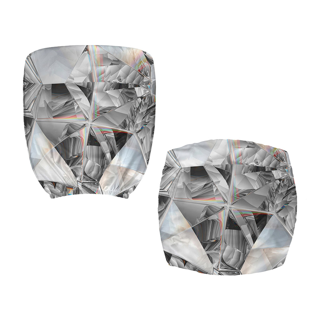 Diamond Artwork Print Office Chair Cover