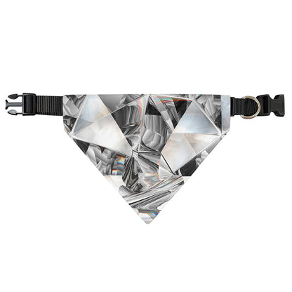 Diamond Artwork Print Over The Collar Dog Bandana