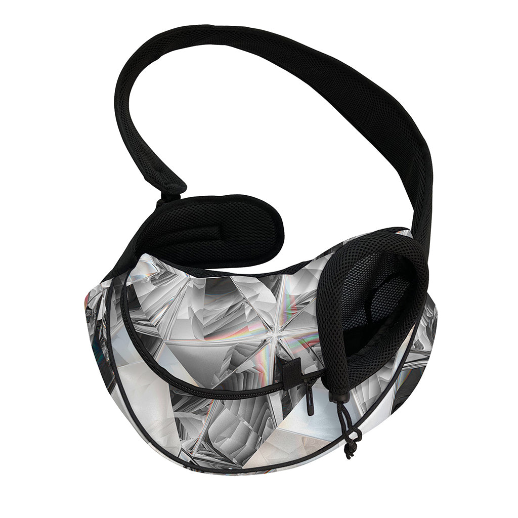 Diamond Artwork Print Pet Sling Carrier
