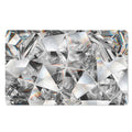 Diamond Artwork Print Polyester Doormat