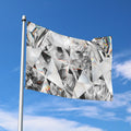 Diamond Artwork Print Polyester Flag
