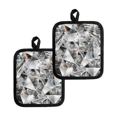 Diamond Artwork Print Pot Holders
