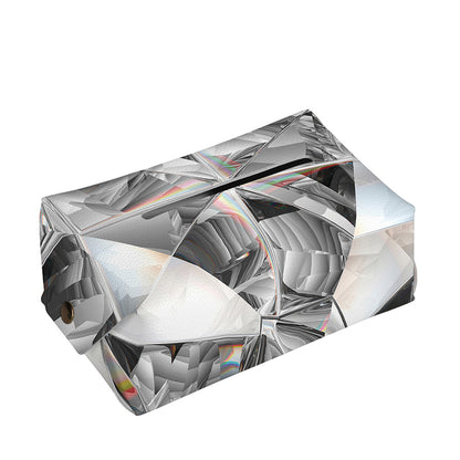 Diamond Artwork Print Rectangle Tissue Box Cover
