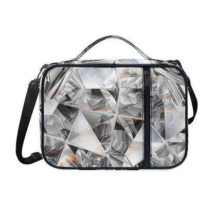 Diamond Artwork Print Shoulder Strap Bible Bag