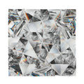 Diamond Artwork Print Silk Bandana